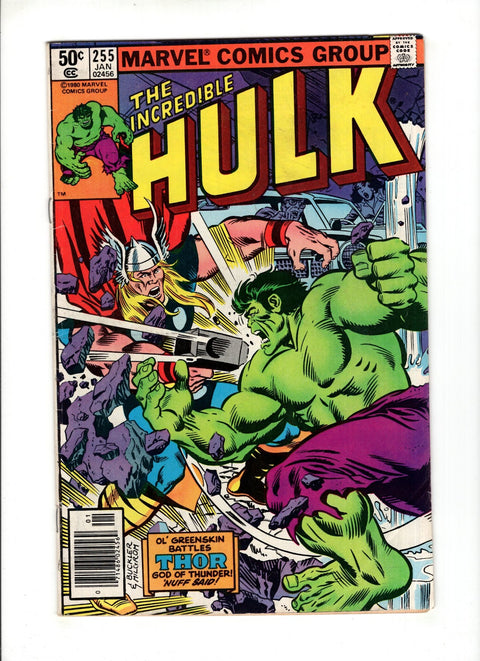 The Incredible Hulk, Vol. 1 #255 (1980)      Buy & Sell Comics Online Comic Shop Toronto Canada