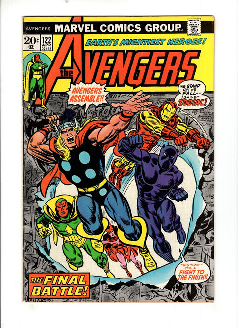 The Avengers, Vol. 1 #122 (1974)      Buy & Sell Comics Online Comic Shop Toronto Canada