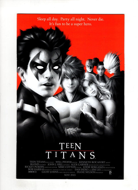 Teen Titans, Vol. 5 #8 (Cvr C) (2015) Alex Garner Lost Boys Movie Poster Variant C Alex Garner Lost Boys Movie Poster Variant  Buy & Sell Comics Online Comic Shop Toronto Canada