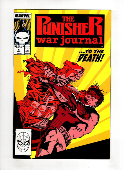 Punisher War Journal, Vol. 1 #5 (1989)     Buy & Sell Comics Online Comic Shop Toronto Canada