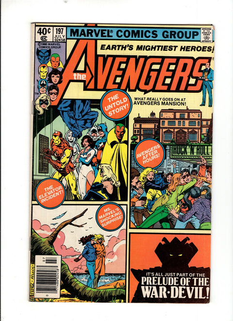 The Avengers, Vol. 1 #197 (1980)      Buy & Sell Comics Online Comic Shop Toronto Canada