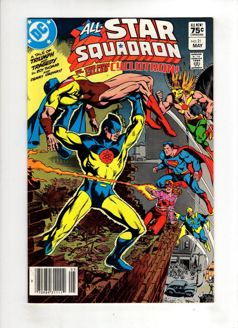 All-Star Squadron #21 (1983) Canadian Price Variant  Canadian Price Variant  Buy & Sell Comics Online Comic Shop Toronto Canada