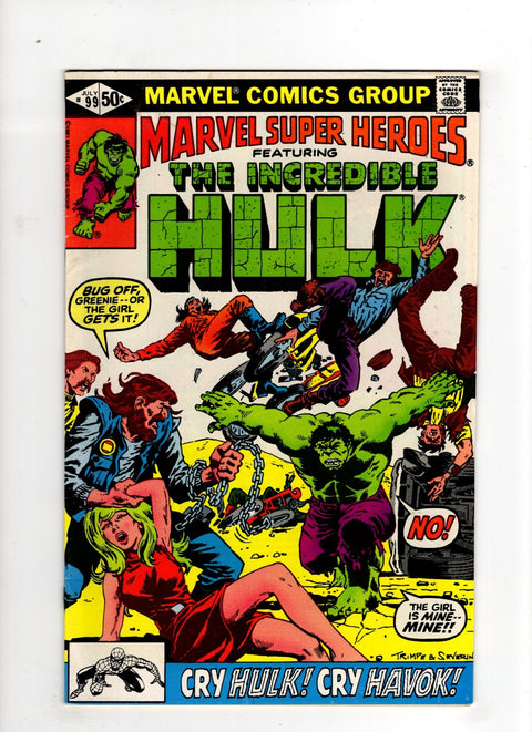 Marvel Super-Heroes, Vol. 1 #99 (1981)      Buy & Sell Comics Online Comic Shop Toronto Canada