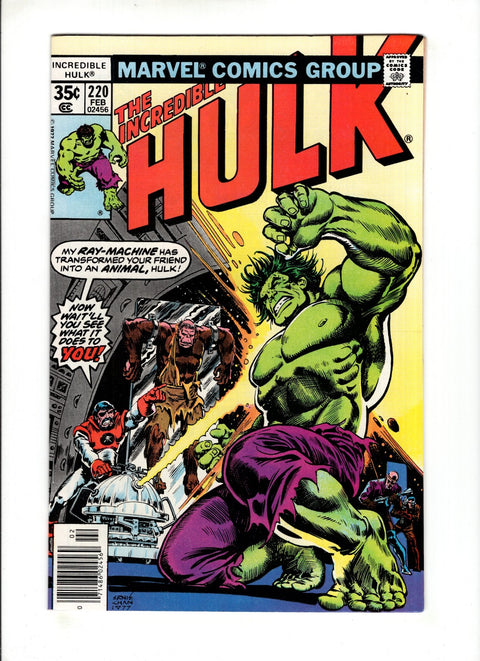 The Incredible Hulk, Vol. 1 #220 (1978)      Buy & Sell Comics Online Comic Shop Toronto Canada