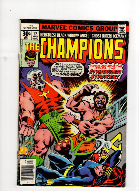 Champions, Vol. 1 (Marvel) #12 (1976)      Buy & Sell Comics Online Comic Shop Toronto Canada
