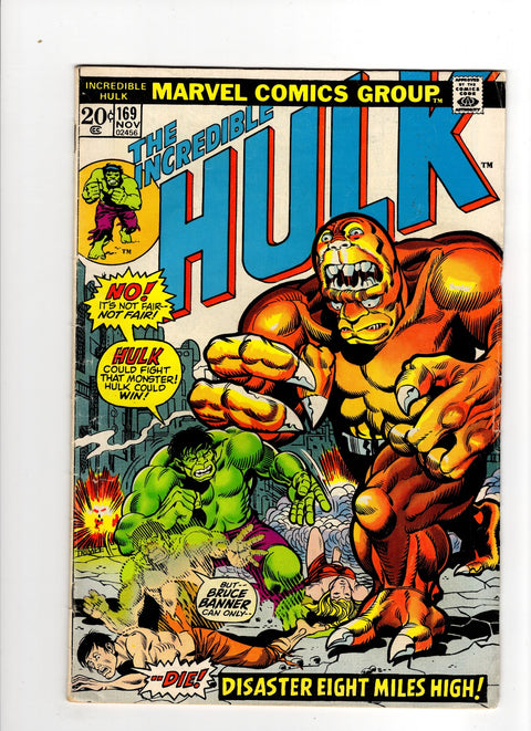 The Incredible Hulk, Vol. 1 #169 (1973)      Buy & Sell Comics Online Comic Shop Toronto Canada