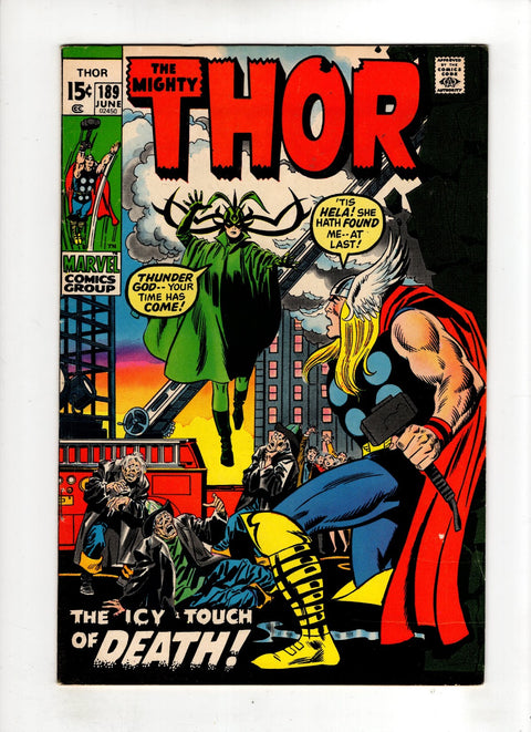 Thor, Vol. 1 #189 (1971)     Buy & Sell Comics Online Comic Shop Toronto Canada