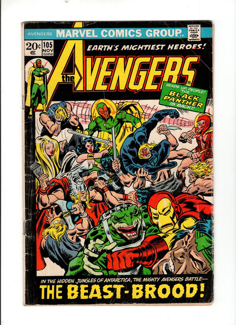 The Avengers, Vol. 1 #105 (1972)      Buy & Sell Comics Online Comic Shop Toronto Canada