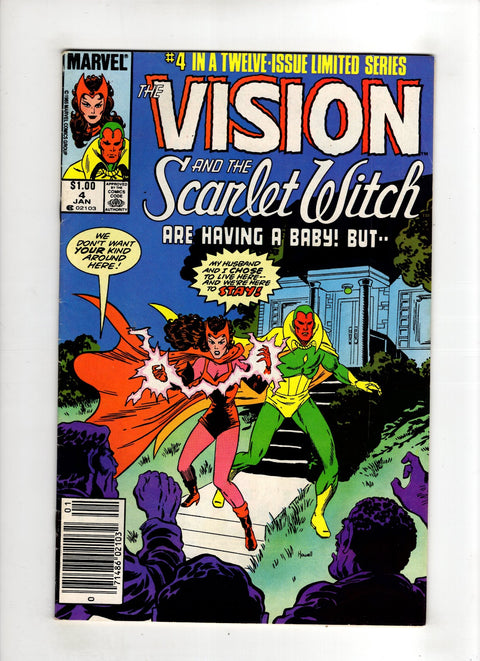 Vision and the Scarlet Witch, Vol. 2 #4 (1986) Canadian Price Variant  Canadian Price Variant  Buy & Sell Comics Online Comic Shop Toronto Canada