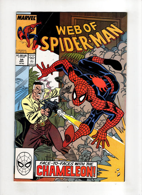 Web of Spider-Man, Vol. 1 #54 (1989)     Buy & Sell Comics Online Comic Shop Toronto Canada