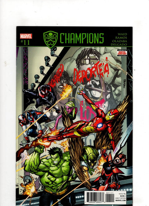Champions, Vol. 2 (Marvel) #11 (Cvr A) (2017) Humberto Ramos  A Humberto Ramos  Buy & Sell Comics Online Comic Shop Toronto Canada