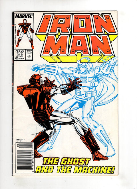 Iron Man, Vol. 1 #219 (1987) Newsstand Edition  Newsstand Edition  Buy & Sell Comics Online Comic Shop Toronto Canada