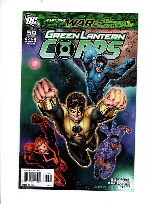 Green Lantern Corps, Vol. 1 #59 (Cvr A) (2011) Aaron Lopresti  A Aaron Lopresti  Buy & Sell Comics Online Comic Shop Toronto Canada