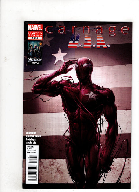 Carnage USA #5 (Cvr A) (2012) Clayton Crain  A Clayton Crain  Buy & Sell Comics Online Comic Shop Toronto Canada