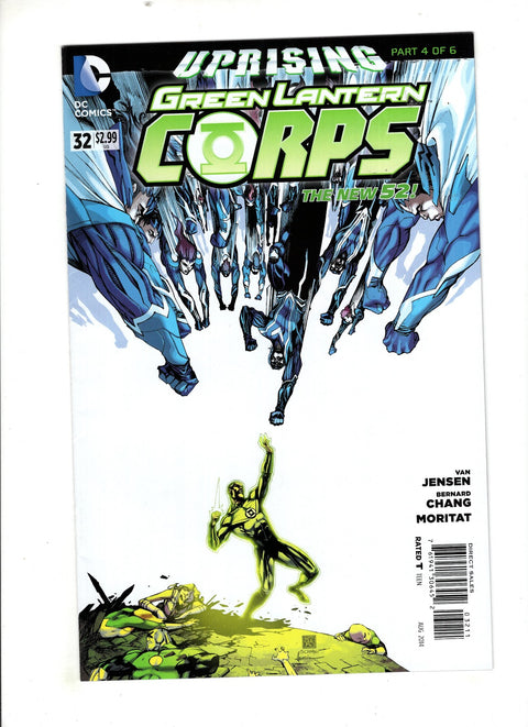 Green Lantern Corps, Vol. 2 #32 (Cvr A) (2014) Bernard Chang  A Bernard Chang  Buy & Sell Comics Online Comic Shop Toronto Canada