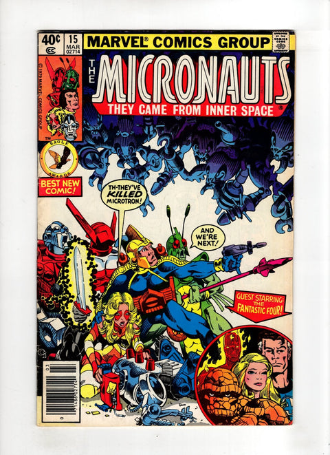 Micronauts, Vol. 1 #15 (1979)     Buy & Sell Comics Online Comic Shop Toronto Canada