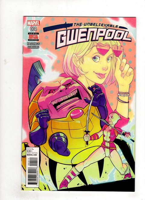 The Unbelievable Gwenpool #4 (Cvr A) (2016) Stacey Lee  A Stacey Lee  Buy & Sell Comics Online Comic Shop Toronto Canada