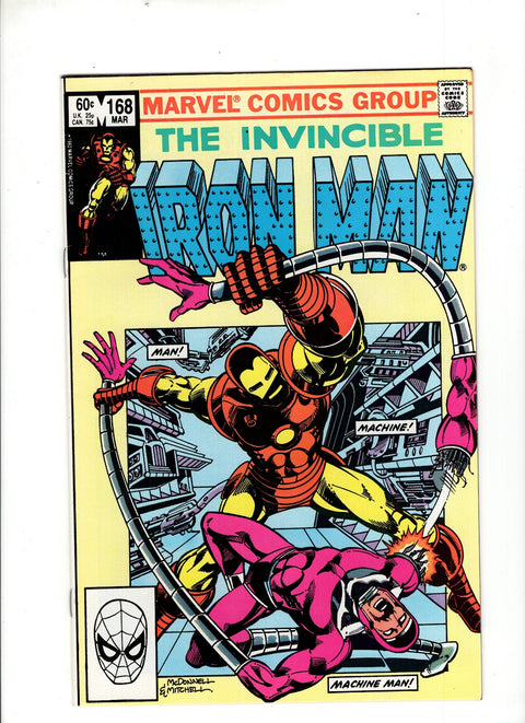 Iron Man, Vol. 1 #168 (1983)      Buy & Sell Comics Online Comic Shop Toronto Canada