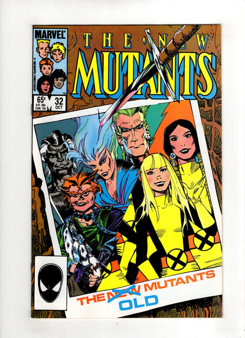 New Mutants, Vol. 1 #32 (1985)     Buy & Sell Comics Online Comic Shop Toronto Canada