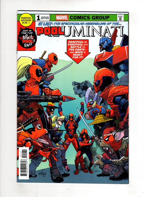 Pooluminati #1 (Cvr C) (2025) Leinil Francis Yu Variant C Leinil Francis Yu Variant  Buy & Sell Comics Online Comic Shop Toronto Canada