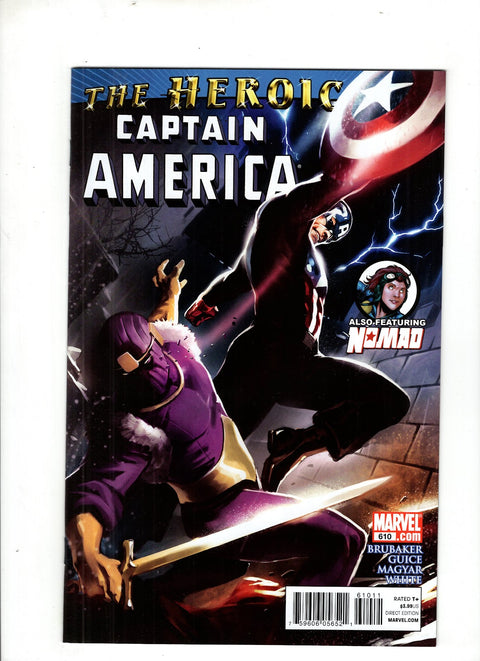 Captain America, Vol. 5 #610 (Cvr A) (2010) Marko Djurdjević  A Marko Djurdjević  Buy & Sell Comics Online Comic Shop Toronto Canada