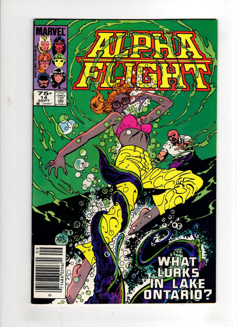 Alpha Flight, Vol. 1 #14 (1984) Canadian Price Variant   Canadian Price Variant  Buy & Sell Comics Online Comic Shop Toronto Canada