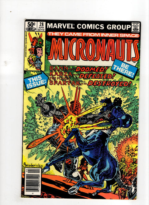 Micronauts, Vol. 1 #28 (1981)      Buy & Sell Comics Online Comic Shop Toronto Canada