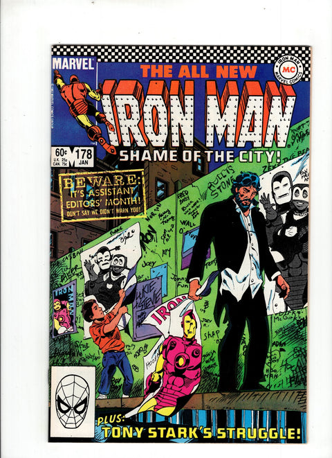 Iron Man, Vol. 1 #178 (1983)      Buy & Sell Comics Online Comic Shop Toronto Canada