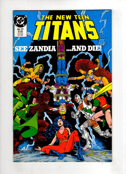The New Teen Titans, Vol. 2 #27 (1987)     Buy & Sell Comics Online Comic Shop Toronto Canada
