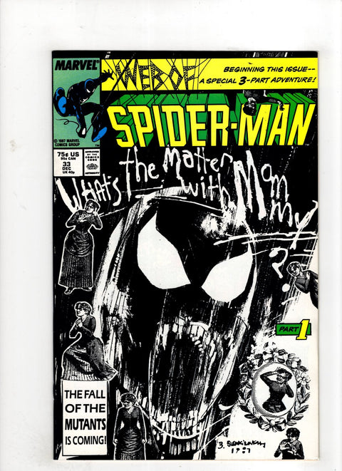Web of Spider-Man, Vol. 1 #33 (1987)      Buy & Sell Comics Online Comic Shop Toronto Canada