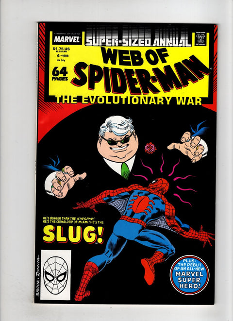 Web of Spider-Man, Vol. 1 Annual #4 (1988)     Buy & Sell Comics Online Comic Shop Toronto Canada