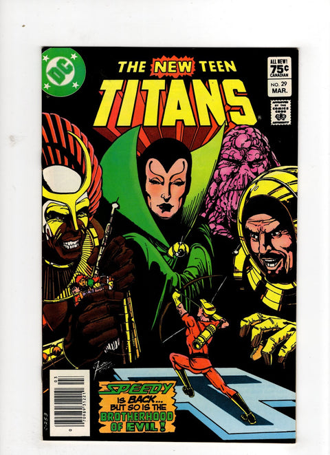 The New Teen Titans, Vol. 1 #29 (1983) Canadian Price Variant   Canadian Price Variant  Buy & Sell Comics Online Comic Shop Toronto Canada