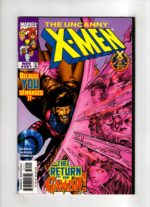 Uncanny X-Men, Vol. 1 #361 (1998)     Buy & Sell Comics Online Comic Shop Toronto Canada