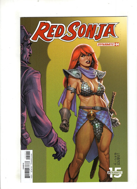 Red Sonja, Vol. 5 (Dynamite Entertainment) #4 (Cvr B) (2019) Joseph Michael Linsner  B Joseph Michael Linsner  Buy & Sell Comics Online Comic Shop Toronto Canada