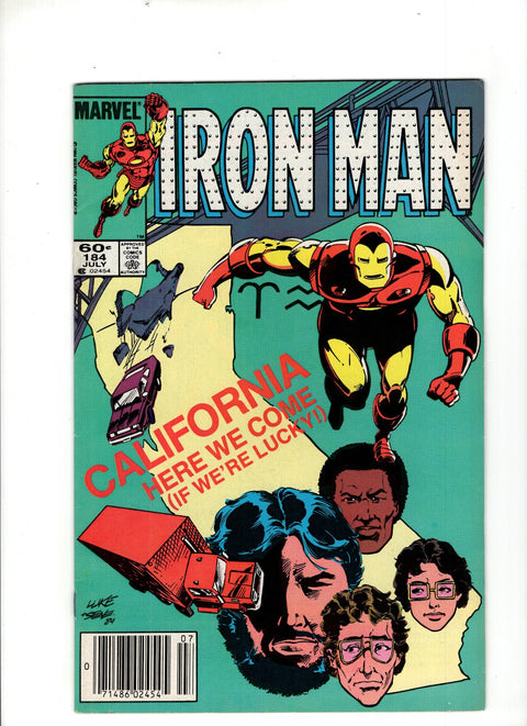 Iron Man, Vol. 1 #184 (1984) Newsstand Edition   Newsstand Edition  Buy & Sell Comics Online Comic Shop Toronto Canada