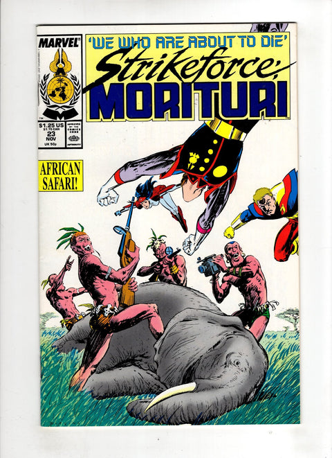 Strikeforce: Morituri #23 (1988)     Buy & Sell Comics Online Comic Shop Toronto Canada