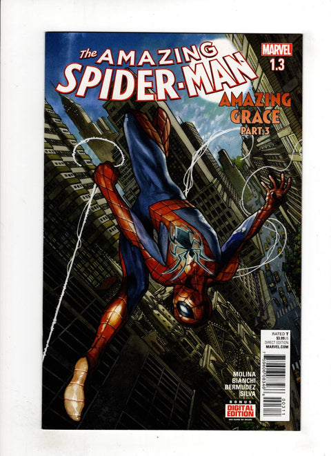 The Amazing Spider-Man, Vol. 4 #1 (Cvr .3A) (2016) Simone Bianchi .3A Simone Bianchi  Buy & Sell Comics Online Comic Shop Toronto Canada