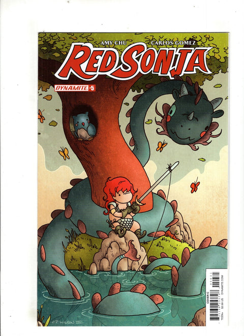Red Sonja, Vol. 4 (Dynamite Entertainment) #5 (Cvr C) (2017) Variant Charles Wilson III  C Variant Charles Wilson III  Buy & Sell Comics Online Comic Shop Toronto Canada