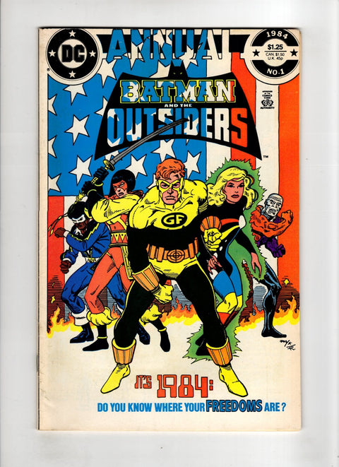 Batman and the Outsiders, Vol. 1 Annual #1 (1984)     Buy & Sell Comics Online Comic Shop Toronto Canada