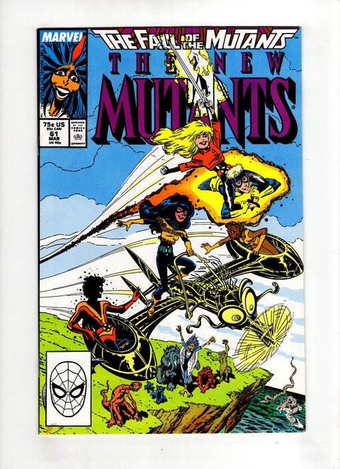 New Mutants, Vol. 1 #61 (1987)     Buy & Sell Comics Online Comic Shop Toronto Canada
