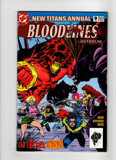 The New Titans Annual #9 (1993)     Buy & Sell Comics Online Comic Shop Toronto Canada