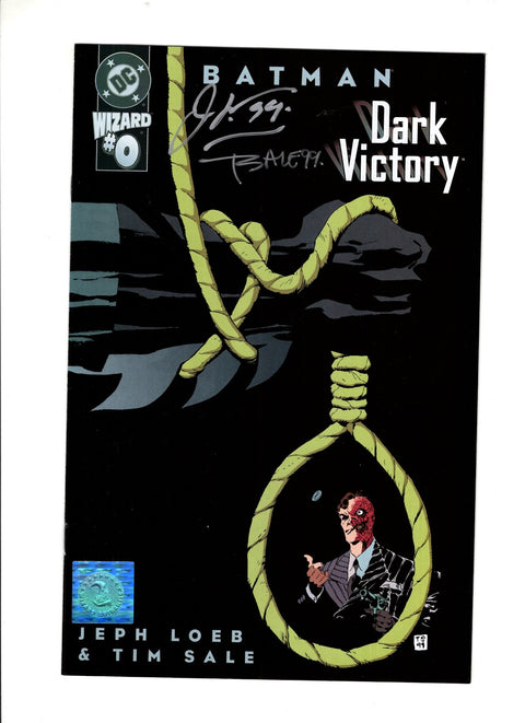 Batman: Dark Victory #0 (Cvr B) (1999) Signed by Jeff Loeb & Tim Sale  B Signed by Jeff Loeb & Tim Sale  Buy & Sell Comics Online Comic Shop Toronto Canada