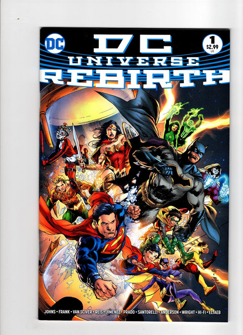 DC Universe: Rebirth #1 (Cvr B) (2016) Ivan Reis Midnight Release  B Ivan Reis Midnight Release  Buy & Sell Comics Online Comic Shop Toronto Canada