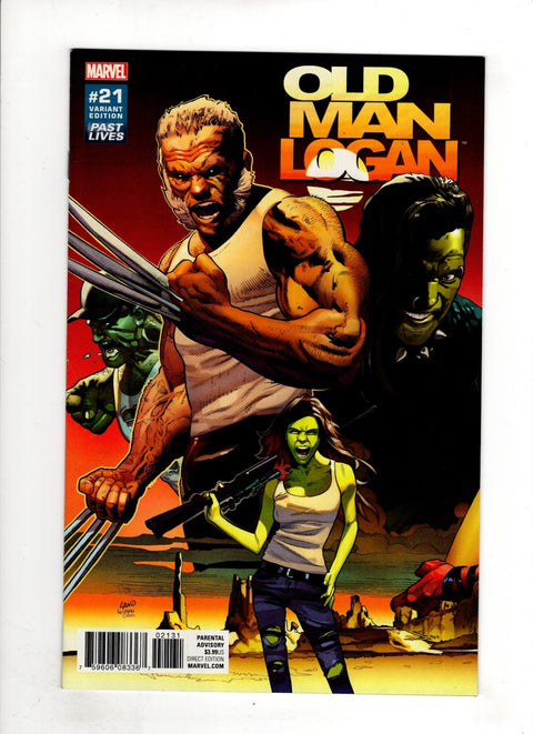 Old Man Logan, Vol. 2 #21 (Cvr C) (2017) Greg Land Incentive Past Lives Variant (1:10) C Greg Land Incentive Past Lives Variant (1:10)  Buy & Sell Comics Online Comic Shop Toronto Canada