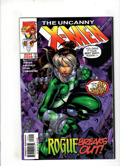 Uncanny X-Men, Vol. 1 #359 (1998) Newsstand Edition   Newsstand Edition  Buy & Sell Comics Online Comic Shop Toronto Canada
