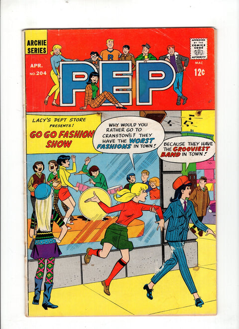 Pep Comics #204 (1967)      Buy & Sell Comics Online Comic Shop Toronto Canada