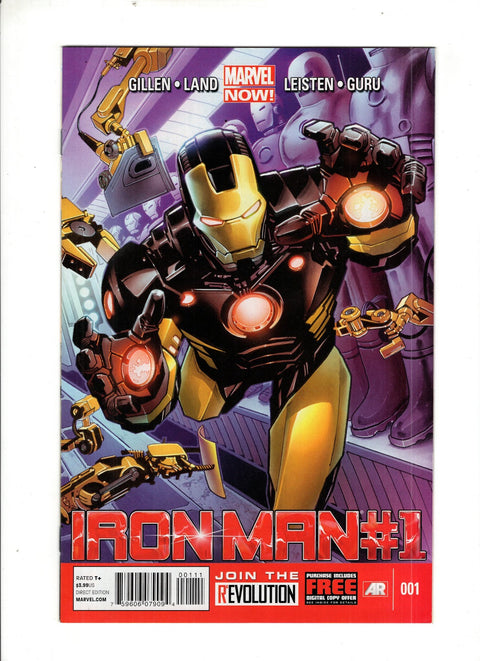 Iron Man, Vol. 5 #1 (Cvr A) (2012) Greg Land  A Greg Land  Buy & Sell Comics Online Comic Shop Toronto Canada