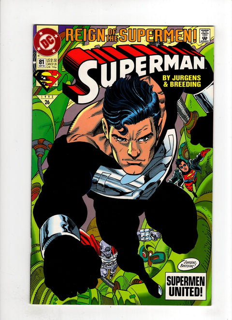 Superman, Vol. 2 #81 (1993)     Buy & Sell Comics Online Comic Shop Toronto Canada