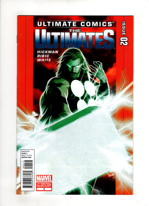 Ultimate Comics: The Ultimates #2 (2011) 3rd Printing Kaare Andrews  3rd Printing Kaare Andrews  Buy & Sell Comics Online Comic Shop Toronto Canada