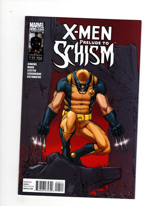 X-Men: Prelude to Schism #4 (2011)      Buy & Sell Comics Online Comic Shop Toronto Canada